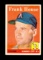 1958 Topps AUTOGRAPHED Baseball Card #318 Frank House Kansas City Athletics
