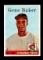 1958 Topps Baseball Card #358 Gene Baker Pittsburgh Pirates