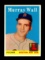 1958 Topps Baseball Card #410 Murry Wall Boston Red Sox