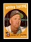 1959 Topps Baseball Card #392 Hall of Famer Whitey Herzog Kansas City Athle