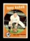 1959 Topps Baseball Card #505 Tony Kubek New York Yankees