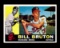 1960 Topps Baseball Card #37 Bill Bruton Milwaukee Braves