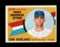 1960 Topps Baseball Card #117 Rookie Star Tom Borland Boston Red Sox