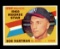 1960 Topps Baseball Card #129 Rookie Star Bob Hartman Milwaukee Braves