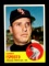1963 Topps Baseball Card #181 Sammy Esposito Chicago White Sox