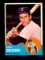 1963 Topps Baseball Card #188 Eddie Bressoud Boston Red Sox