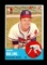1963 Topps Baseball Card #570 Frank Bolling Milwaukee Braves