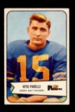 1954 Bowman Football Card #10 Vito 