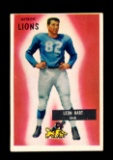 1955 Bowman Football Card #19 Leon Hart Detroit Lions