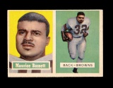 1957 Topps Football Card #64 Maurice Bassett Cleveland Browns