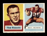1957 Topps Football Card #110 Tom Runnels Washington Redskins