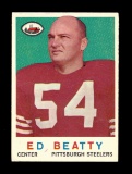 1959 Topps Football Card #48 Ed Beatty Pittsburgh Steelers
