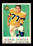 1959 Topps Football Card #121 George Stugar Los Angeles Rams