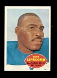 1960 Topps Football Card #10 Gene Lipscomb Baltimore Colts