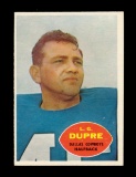 1960 Topps Football Card #35 L.G. Dupre Dallas Cowboys
