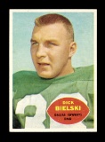1960 Topps Football Card #36 Dick Bielski Dallas Cowboys