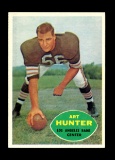 1960 Topps Football Card #67 Srt Hunter Los Angeles Rams