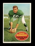 1960 Topps Football Card #87 Hall of Famer Chuck Bednarick Philadelphia Eag