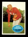 1960 Topps Football Card #105 John Crow St Louis Cardinals