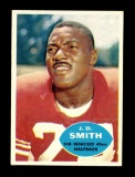 1960 Topps Football Card #115 J.D. Smith San Francisco 49ers