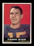 1961 Topps Football Card #48 Frank Ryan Los Angeles Rams
