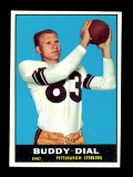 1961 Topps Football Card #107 Buddy Dial Pittsburgh Steelers