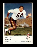 1961 Fleer Football Card #149 Willie Smith Denver Broncos