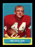 1963 Topps Football Card #147 John Crow St Louis Cardinals
