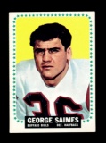 1964 Topps ROOKIE Football Card #36 Rookie George Saimes Buffalo Bills