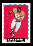 1964 Topps ROOKIE Football Card #48 Ernie Barnes Denver  Broncos