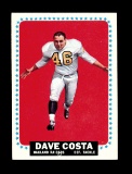 1964 Topps ROOKIE Football Card #134 Rookie Dave Costa Oaklend Raiders