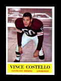 1964 Philadelphia Football Card #32 Vince Costello Cleveland Browns