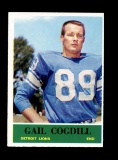 1964 Philadelphia Football Card #59 Gail Cogdill Detroit Lions