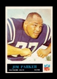 1965 Philadelphia Football Card #10 Hall of Fametr Jim Parker Baltimore Col