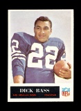 1965 Philadelphia Football Card #86 Dick Bass Los Angeles Rams