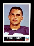 1965 Philadelphia Football Card #87 Roman Gabriel Los Angeles Rams
