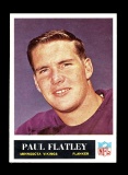 1965 Philadelphia Football Card #106 Paul Flatley Minnesota Vikings