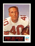 1965 Philadelphia Football Card #158 Bobby Joe Conrad St Louis Cardinals