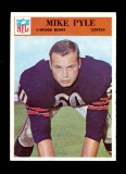 1966 Philadelphia Football Card #37 Mike Pyle Chicago Bears