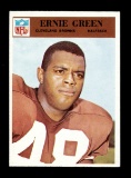 1966 Philadelphia Football Card #44 Ernie Green Cleveland Browns