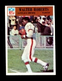 1966 Philadelphia Football Card #48 Walter Roberts Cleveland Browns