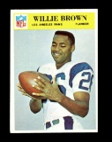 1966 Philadelphia Football Card #93 Willie Brown Los Angleles Rams