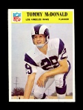 1966 Philadelphia Football Card #97 Hall of Famer Tommy McDonald Los Angele