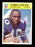 1966 Philadelphia Football Card #103 James Stiger Los Angeles Rams