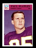 1966 Philadelphia Football Card #109 Paul Flatley Minnesota Vikings