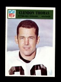 1966 Philadelphia Football Card #155 Clendon Thomas Pittsburgh Steelers