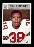 1966 Philadelphia Football Card #167 Bill Triplett St Louis Cardinals