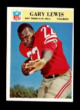 1966 Philadelphia Football Card #178 Gary Lewis San Francisco 49ers
