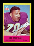 1967 Philadelphia Football Card #103 Jim Marshall Minnesota Viking
