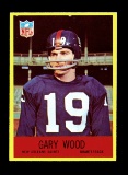 1967 Philadelphia Football Card #131 Gary Wood New Orleans Saints